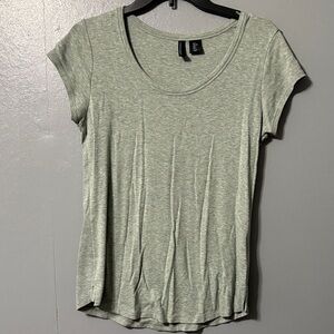 Cynthia Rowley Sage Green Short Sleeve Tee
